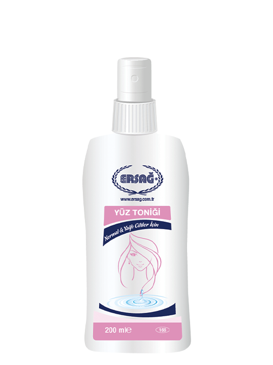Ersağ Normal ve Yağlı Ciltler İçin Yüz Toniği 200 Ml - Gözenek Sıkılaştırıcı Cilt Toniği