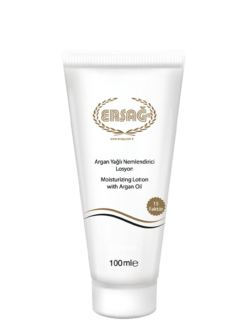 Ersağ Argan Yağlı Nemlendirici Losyon 100 Ml - Argan Özlü Besleyici Vücut Losyonu