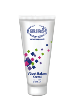 Ersağ Nemlendirici Vücut Bakım Kremi 200 ml Günlük Vücut Losyonu