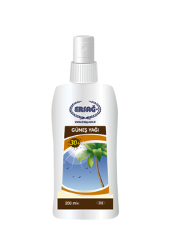 Ersağ Güneş Yağı 200 Ml - Hızlı Bronzlaştırıcı Etkili Güneş Koruma Yağı
