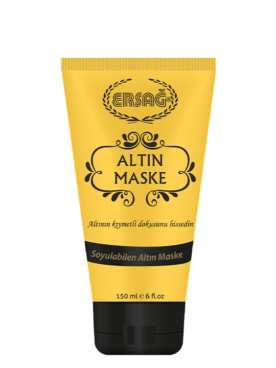 Ersağ Altın Maske 150 Ml - Cilt Yenileyici ve Aydınlatıcı Yüz Maskesi