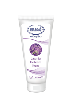 Ersağ Lavanta Ekstraktlı Krem 100 Ml - Yatıştırıcı ve Rahatlatıcı Cilt Bakım Kremi
