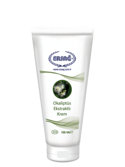 Ersağ Okaliptüs Ekstraktlı Krem 100 Ml - Doğal İçerikli Ferahlatıcı Bakım Kremi