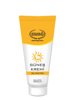 Ersağ Güneş Kremi 50 Faktörlü 100 Ml - Yüksek Korumalı Güneş Koruyucu Krem