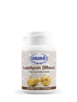 Ersağ Lepidyum Maca Kökü Ekstresi Takviye Edici Gıda