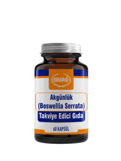Ersağ Akgünlük Boswellia Serrata bitkisel takviye edici gıda