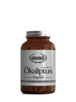 Ersağ Ökaliptus Kapsül doğal bitki özlü gıda takviyesi