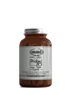 Ersağ Protec 20 kapsül bağışıklık sistemi destekleyici gıda takviyesi