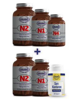 Ersağ N1 N2 N4 Kapsül ve Sarı Kantaron Promosyon Seti