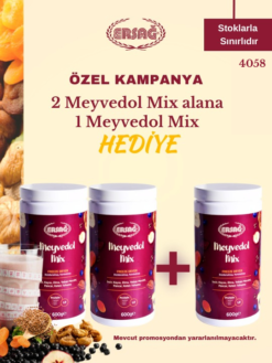 Ersağ Meyvedol Mi̇x	  (2 Alana 1 Hedi̇ye)