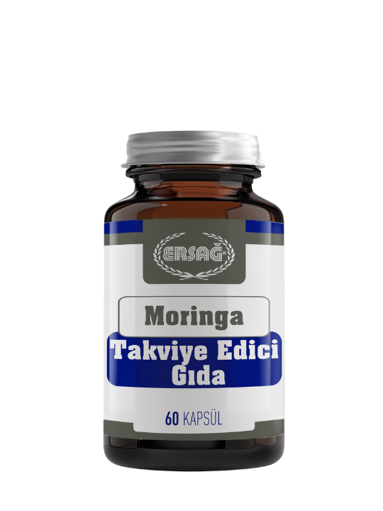 Moringa bitkisi ve doğal moringa tozu takviyesi