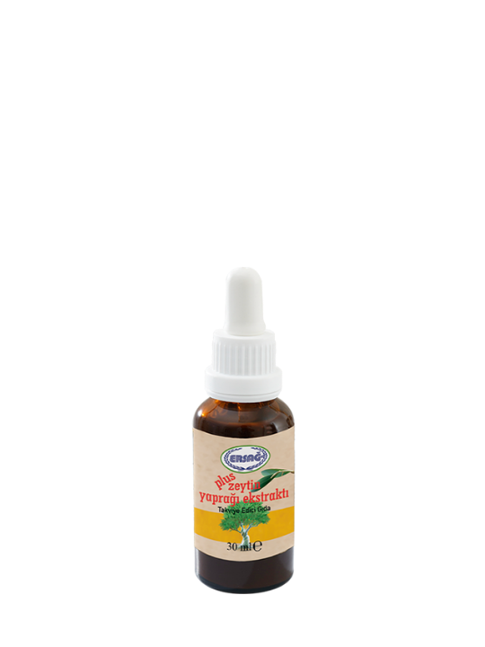 Plus Zeytin Yaprağı Ekstraktı 30 ml doğal bitkisel sıvı damla