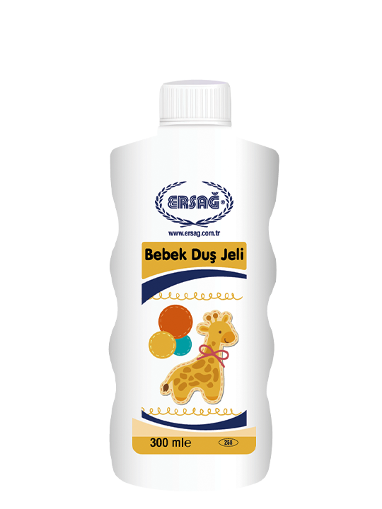 Hassas Ciltler İçin Doğal İçerikli Bebek Duş Jeli 300 ML
