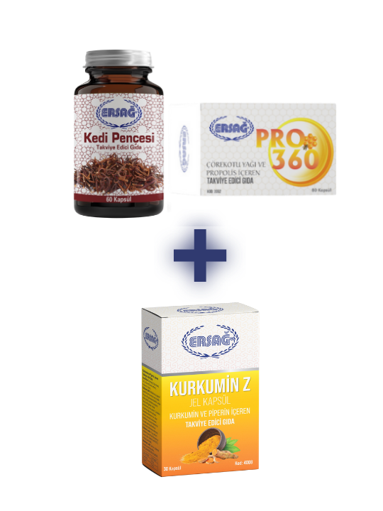 Bağışıklık sistemi destekleyici kedi pençesi bitkisel takviye edici gıda