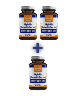 Akgünlük Boswellia Serrata Bitkisel Kapsül - 2 Alana 1 Hediye Avantajı