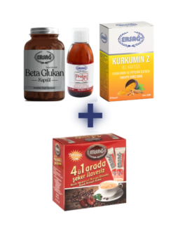 Bağışıklık sistemi destekleyici Beta Glukan kapsül takviye edici gıda