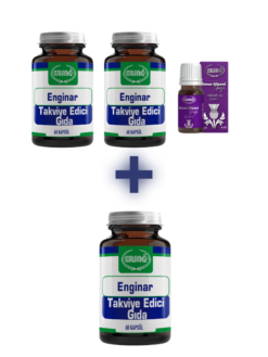 2 Adet Enginar Ekstresi Doğal Takviye Edici Gıda