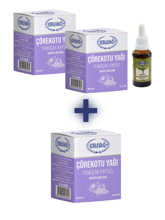 Kabak Çekirdeği Yağı 30 ML Alana Hediye Karnıyarık Otu Kampanyası