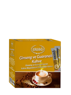 Zindelik veren enerji kaynağı ginseng ve guarana içerikli kahve