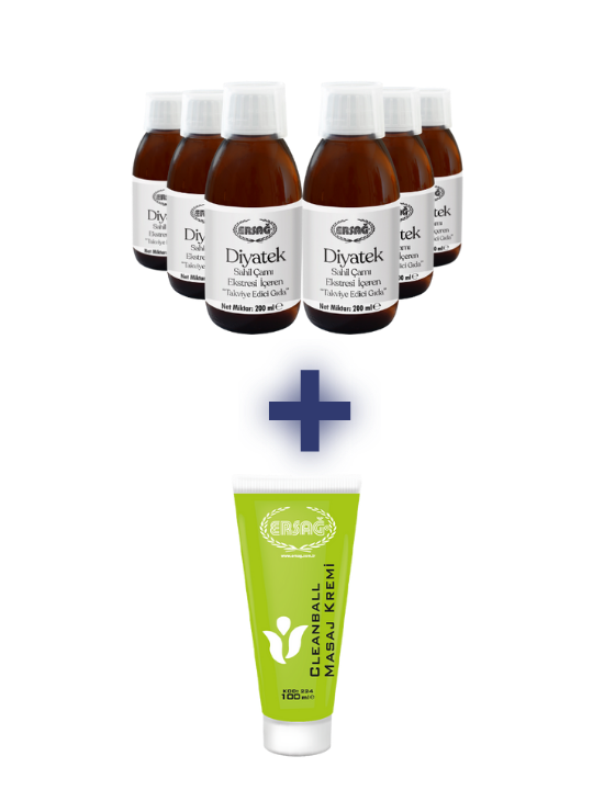 Banyo WC temizleyici 1000 ml alana hediye sıvı propolis ve Diyatek tekli avantaj paketi