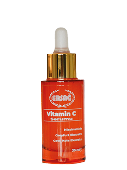 Aydınlatıcı ve canlandırıcı Vitamin C serumu 30 ml yüz bakım serumu