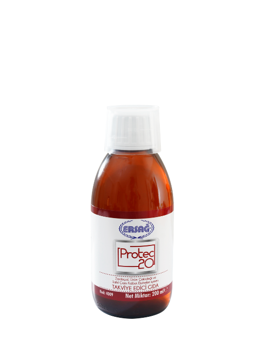 Bağışıklık sistemini desteklemeye yardımcı Protec 20 takviye edici gıda