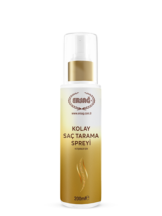 Yetişkinler için kolay saç tarama spreyi 200 ml saç bakım ürünü