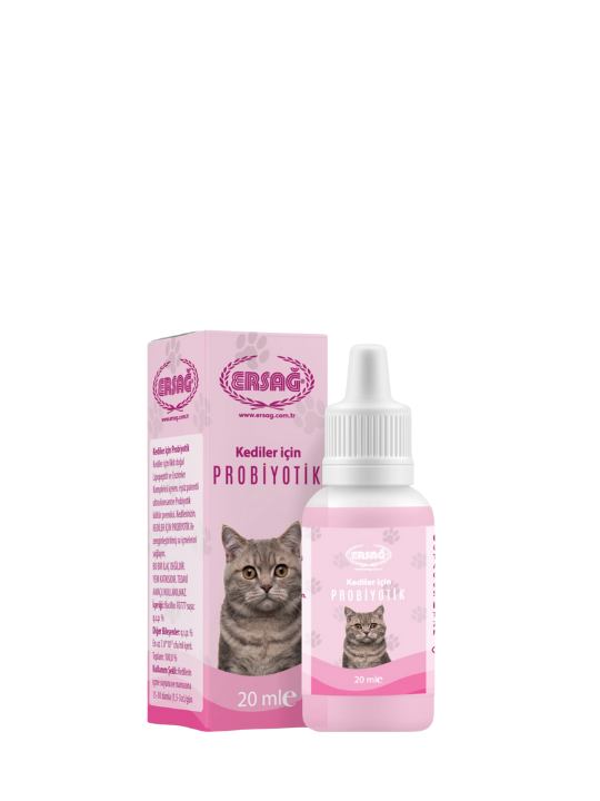 Kediler için bağışıklık ve sindirim düzenleyici 20 ml probiyotik