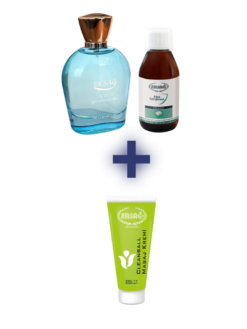 Clean Ball Masaj Kremi 200 ml ve Hediye Argan Yağlı Şampuan ile Nemlendirici Losyon Seti