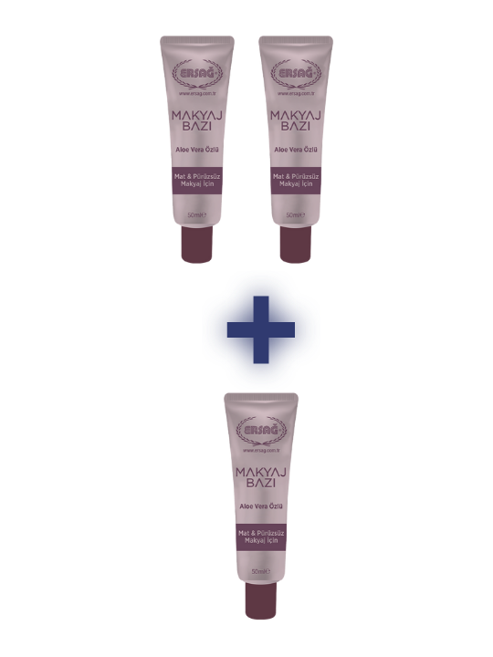 Pürüzsüzleştirici Makyaj Bazı 50 ml - 2 Alana 1 Hediye Fırsatı