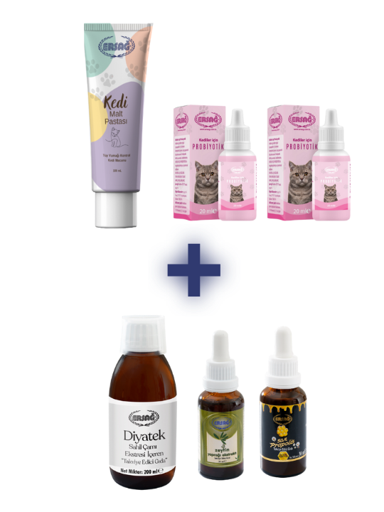 1 adet kediler için probiyotik 20 ml bağışıklık ve sindirim sistemi desteği
